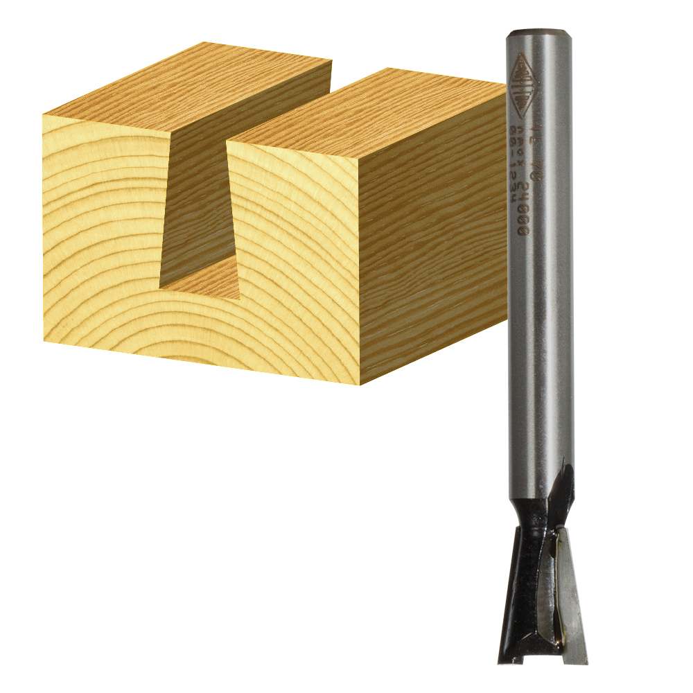 LEIGH DOVETAIL BIT 1 2 X 14 DEG TCT 2 FLT 1 4 SHK